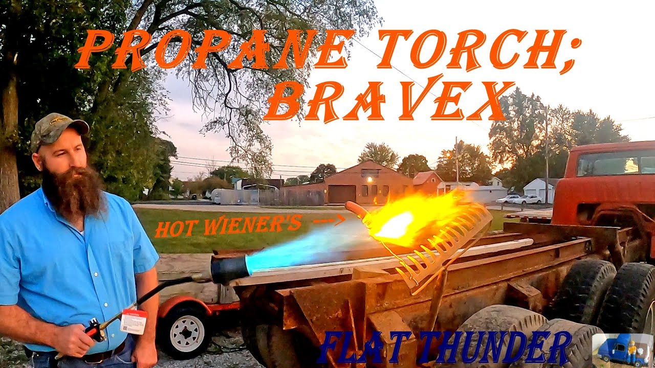 PROPANE TORCH; BRAVEX (NAPALMING WEEDS / FIRE STARTER)