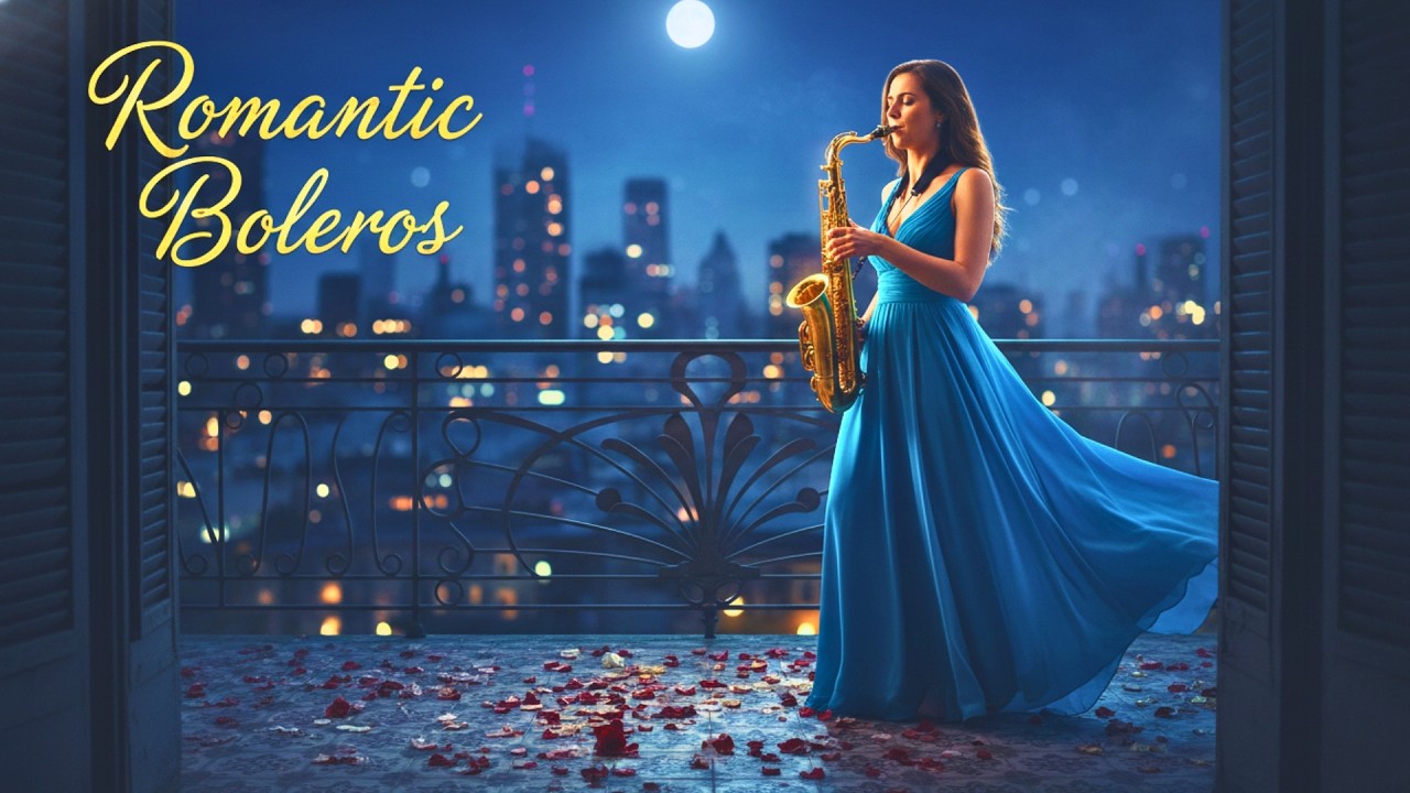 Beautiful Saxophone Boleros for Lovers❤️ | Smooth Love Music for Stress relief and calm vibes