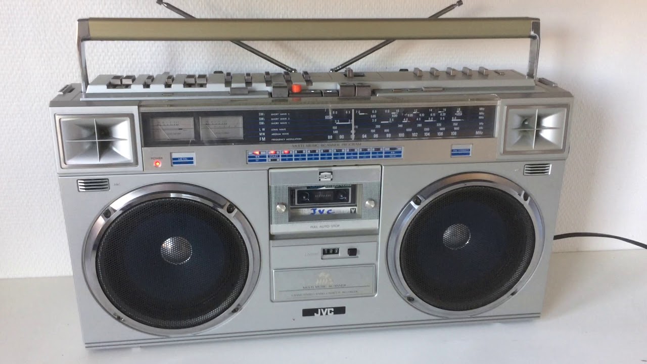 Boombox JVC M70 /  VIDEO2