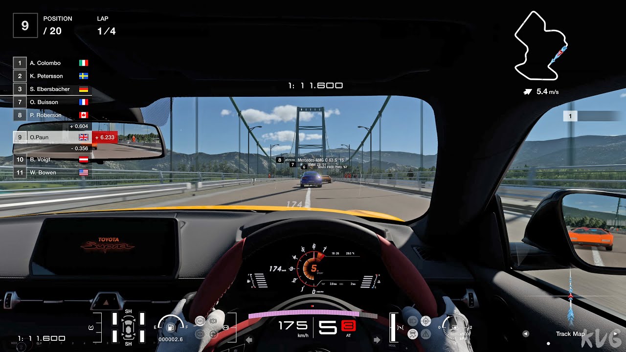 Gran Turismo 7 - Toyota GR Supra RZ 2020 - Cockpit View Gameplay (PS5 UHD) [4K60FPS]