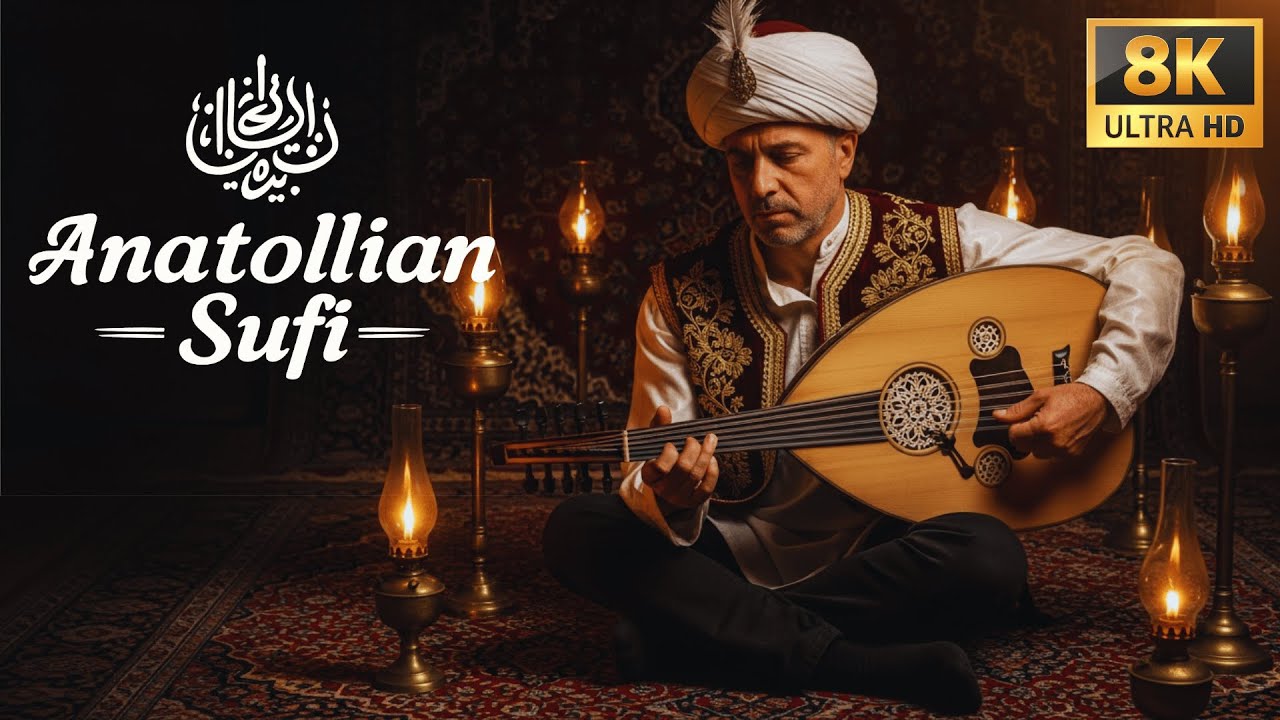 Just 5 Minutes to Listen, Feel the Healing – Rumi's Sufi Sounds from Anatolia | Meditation Music