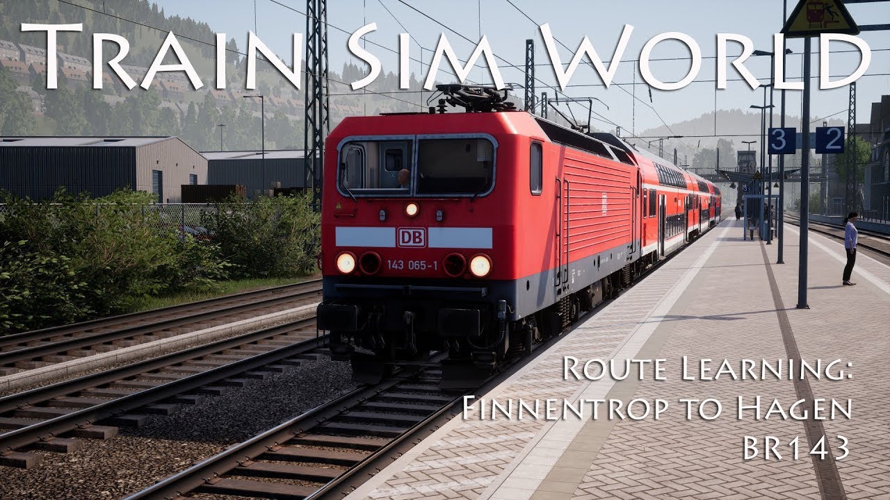 Train Sim World - Route Learning: Finnentrop to Hagen (BR 143)