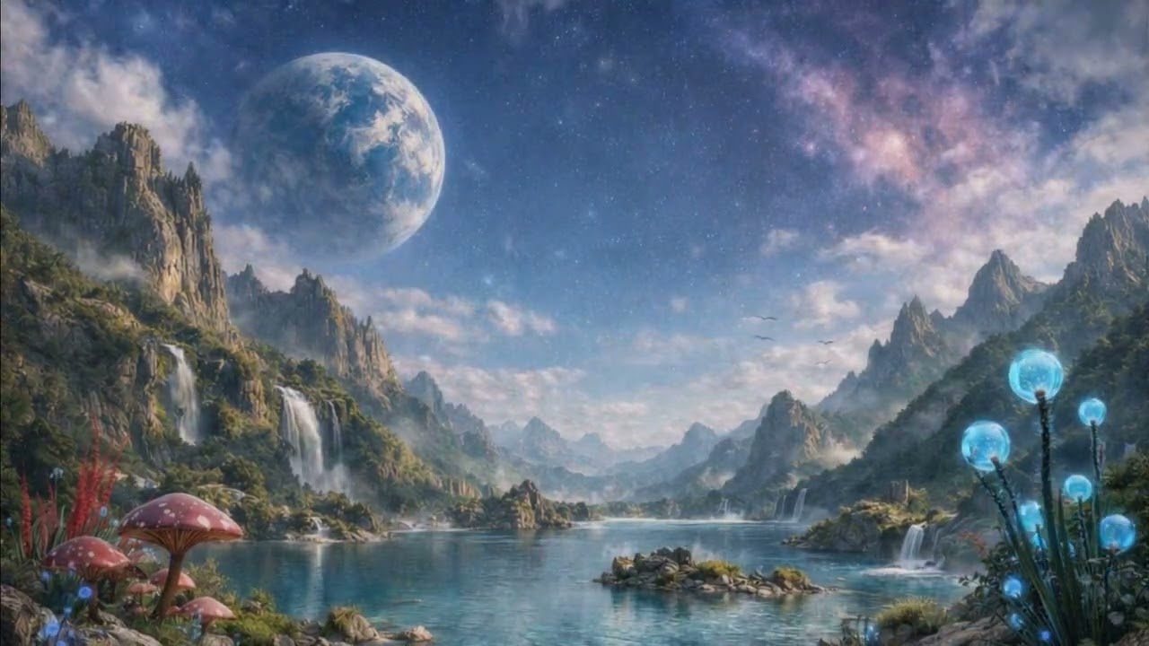 Lyræth – 1 Hour Space Ambient Music – Alien World Atmosphere