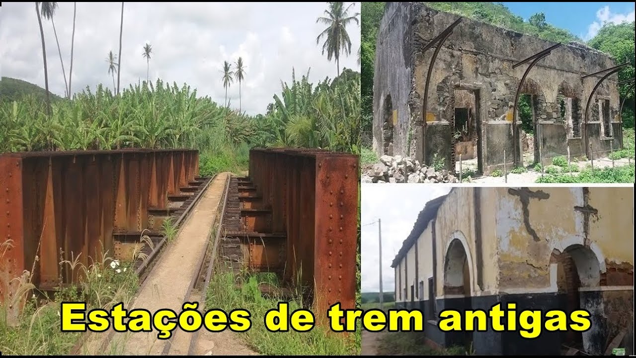 Antigas Estações de trem abandonadas