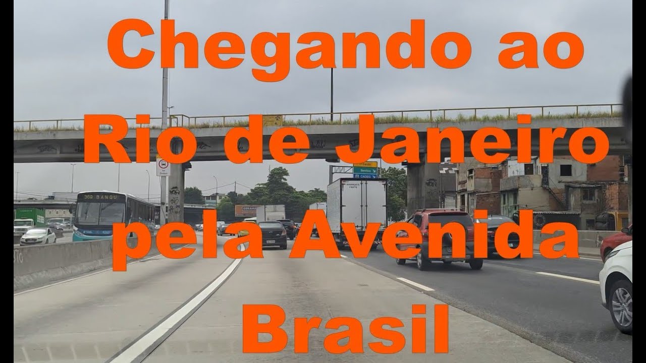 Chegando ao Centro do Rio de Janeiro pela Avenida Brasil