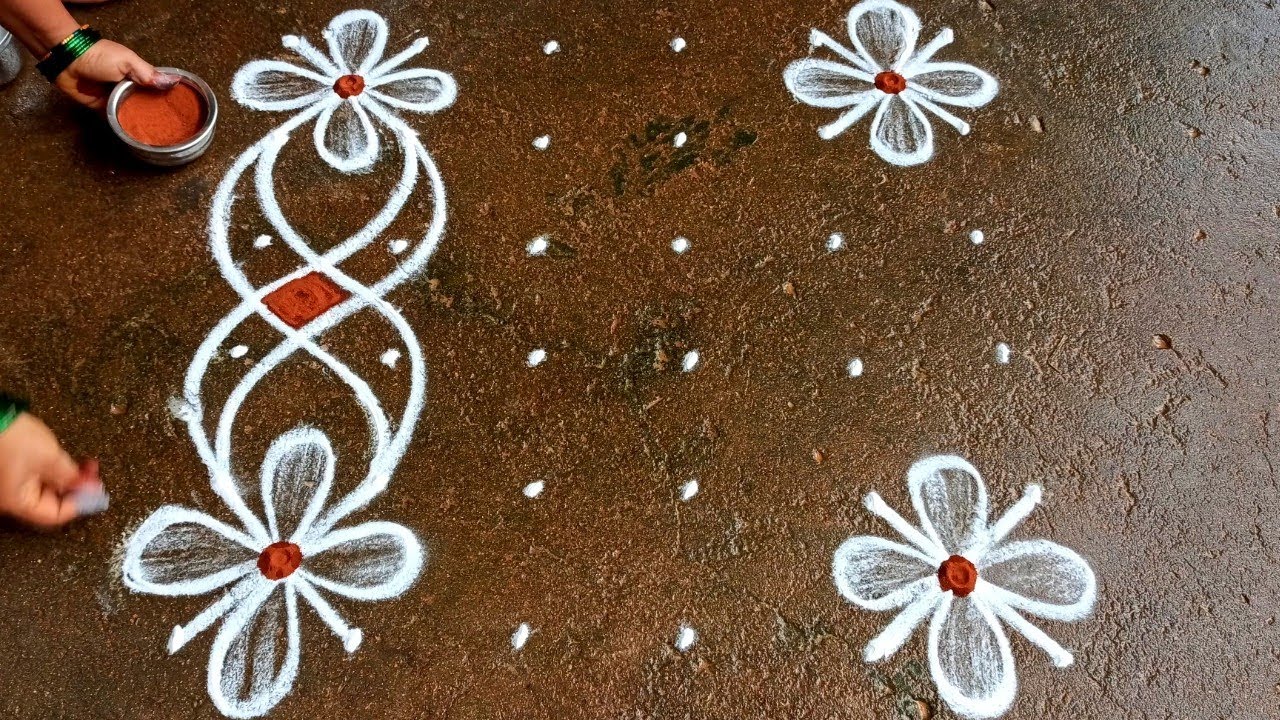 Vinayagar chadurthi padi kolam|6*6puratasi madham kolam|pillaiyar chaturthi kolam|Beautiful rangoli