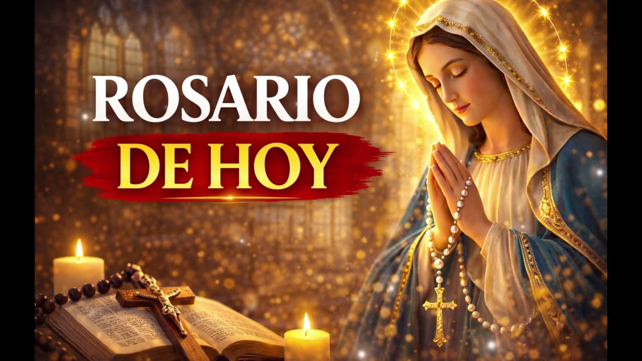 Santo Rosario de Hoy con María | Rosario Católico para Rezar Hoy