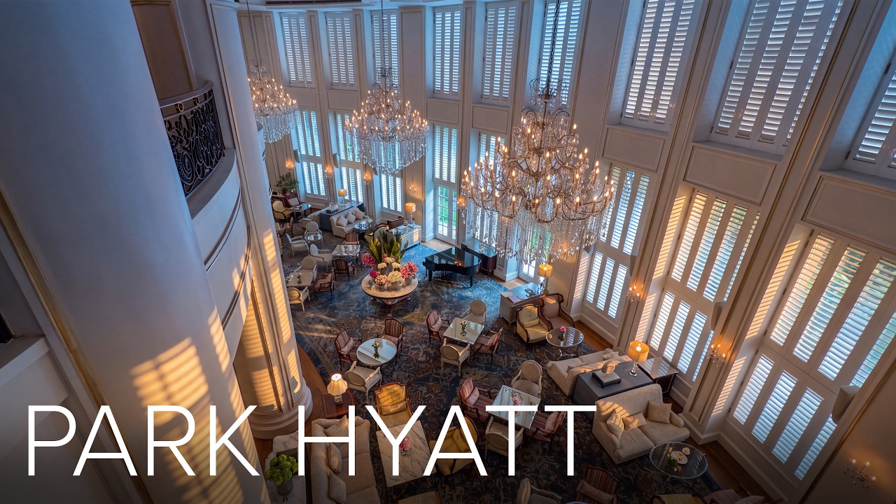 Внутри самого культового ультрароскошного отеля Вьетнама: Park Hyatt Saigon [4K]