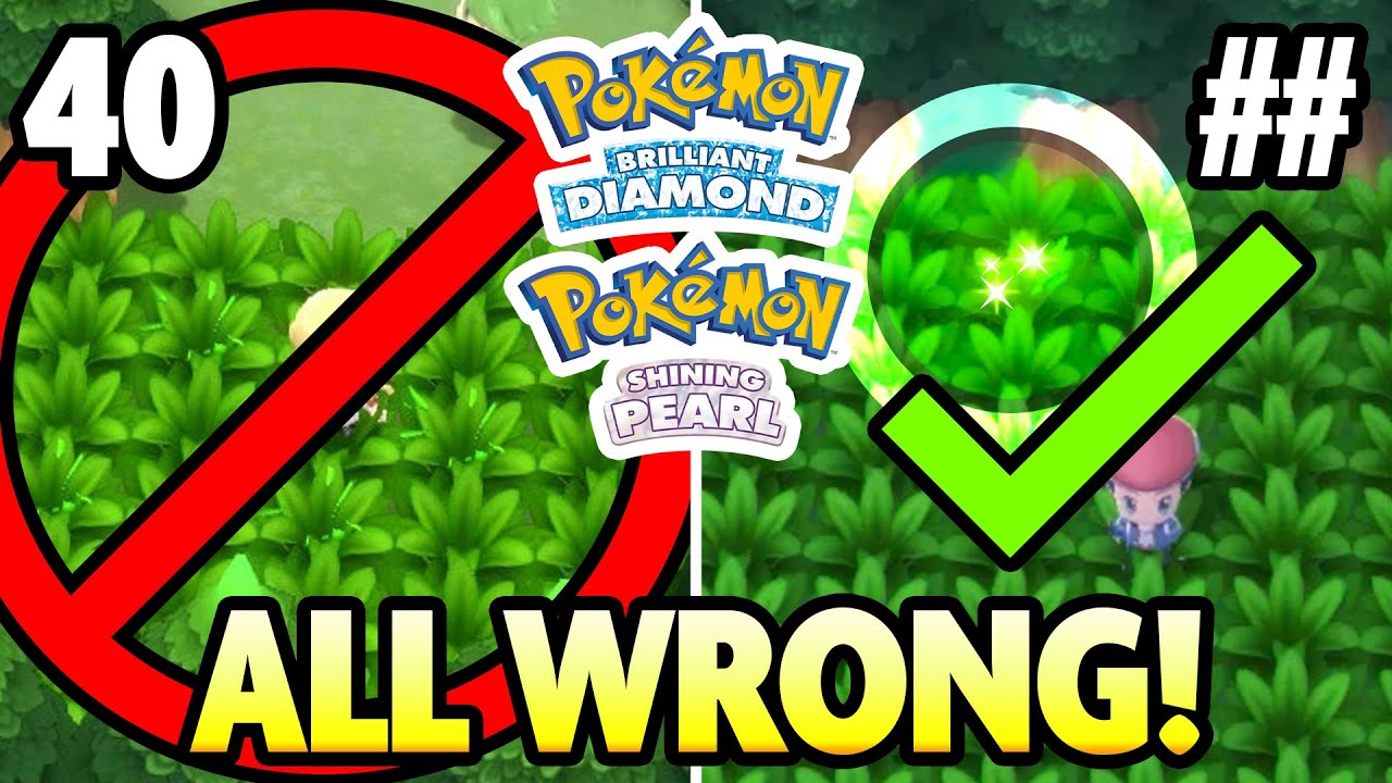We were WRONG about SHINY HUNTING POKERADAR in Pokemon Brilliant Diamond and Shining Pearl!