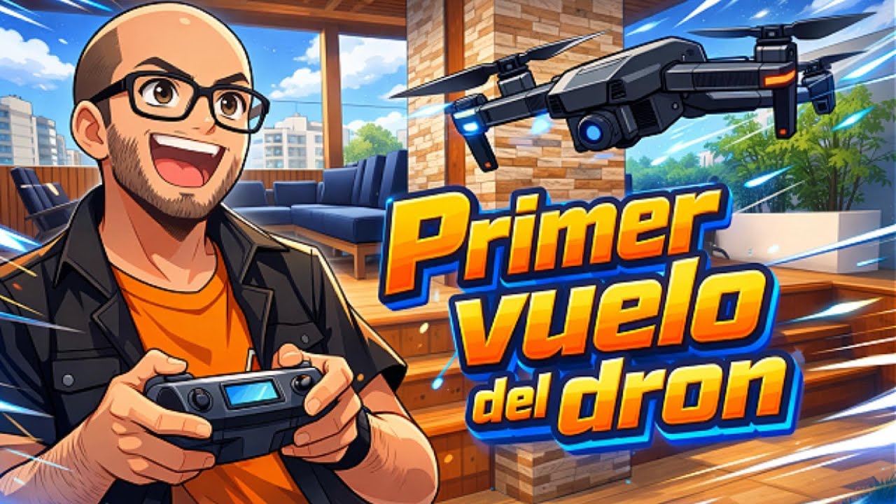 Volamos el Dron por Primera vez Sobrinos