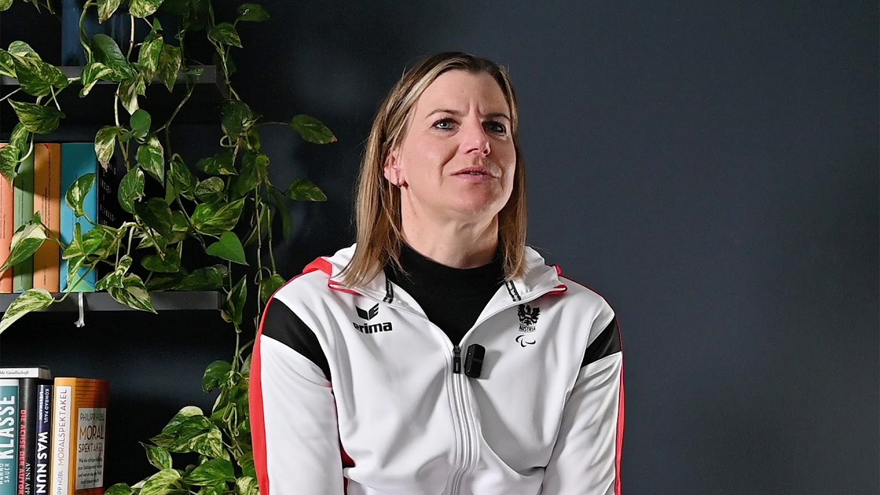 Christina Obwexer am Start bei den Paralympics