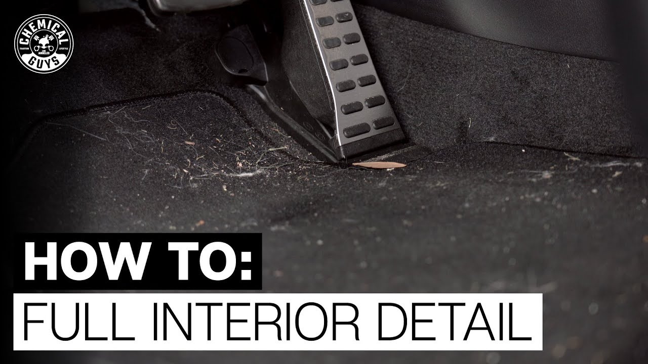 How To Completely Detail Interior! - Chemical Guys