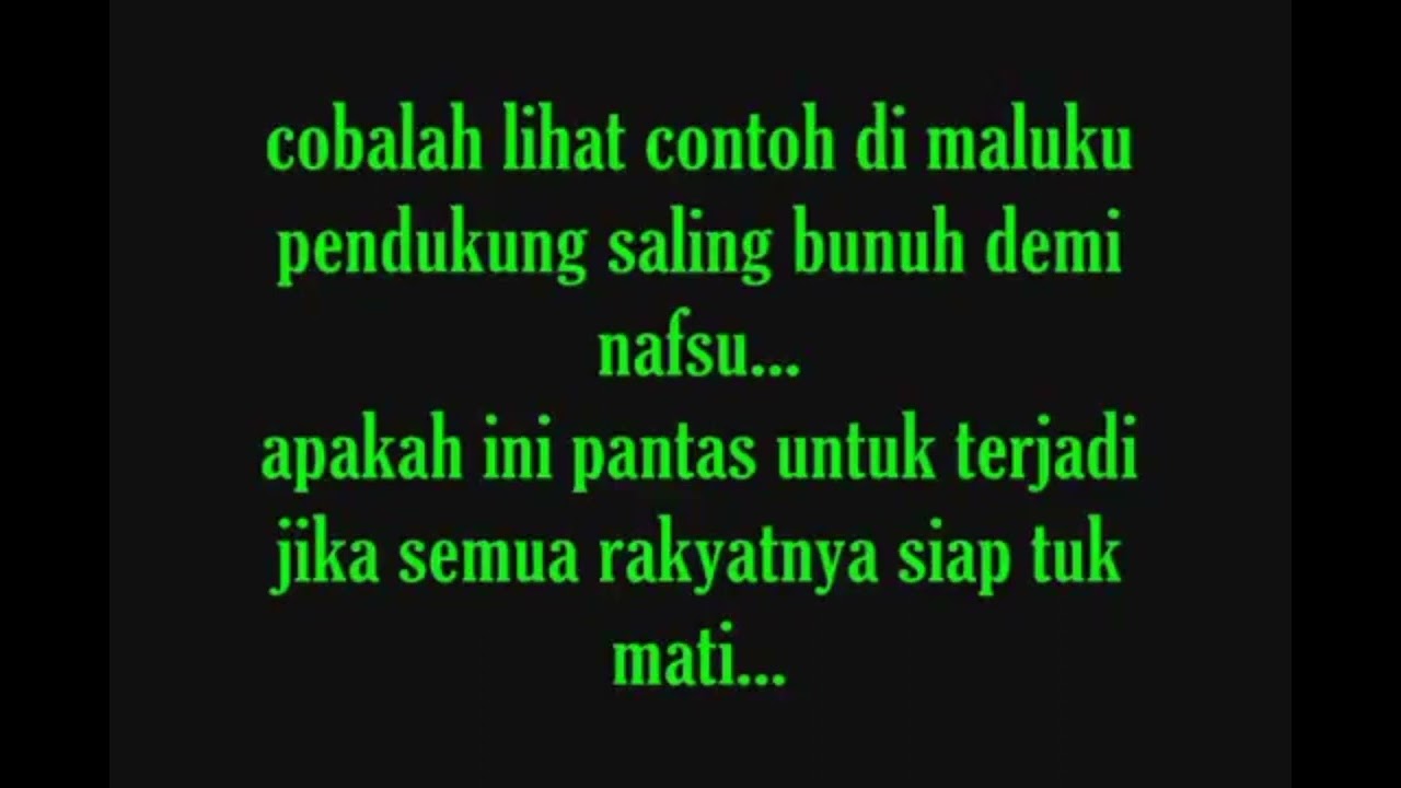 [KARAOKE] BOIKOT PEMILU - KOPRAL KOBONG
