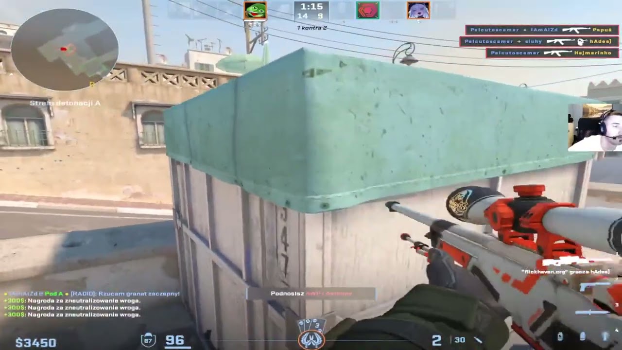Pelcu ACE na pros&oacute;w i Pago w CS2