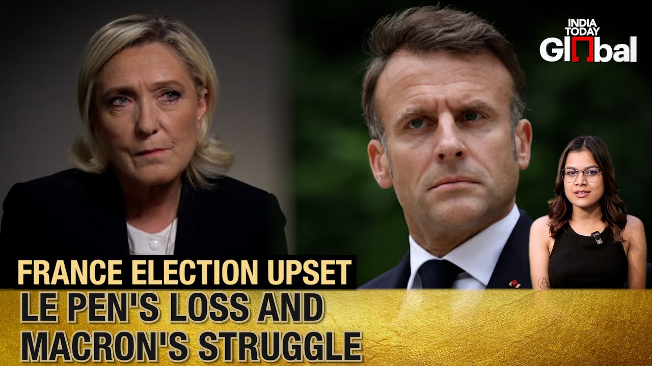 France Elections 2024: Le Pen's Setback & Macron's Challenge | India Today Global
