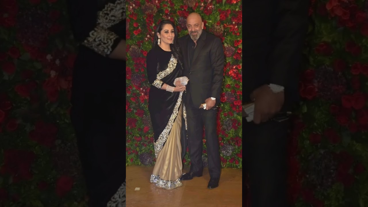 Sanjay Dutt with beautiful 😍 wife 💞 Manyata Dutt #ytshorts #shortvideo #sanjaydutt #viral