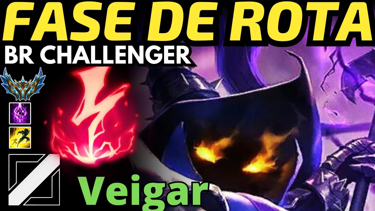 VEIGAR MID vs SYNDRA - BR CHALLENGER - FASE DE ROTA✅Doador de MMR