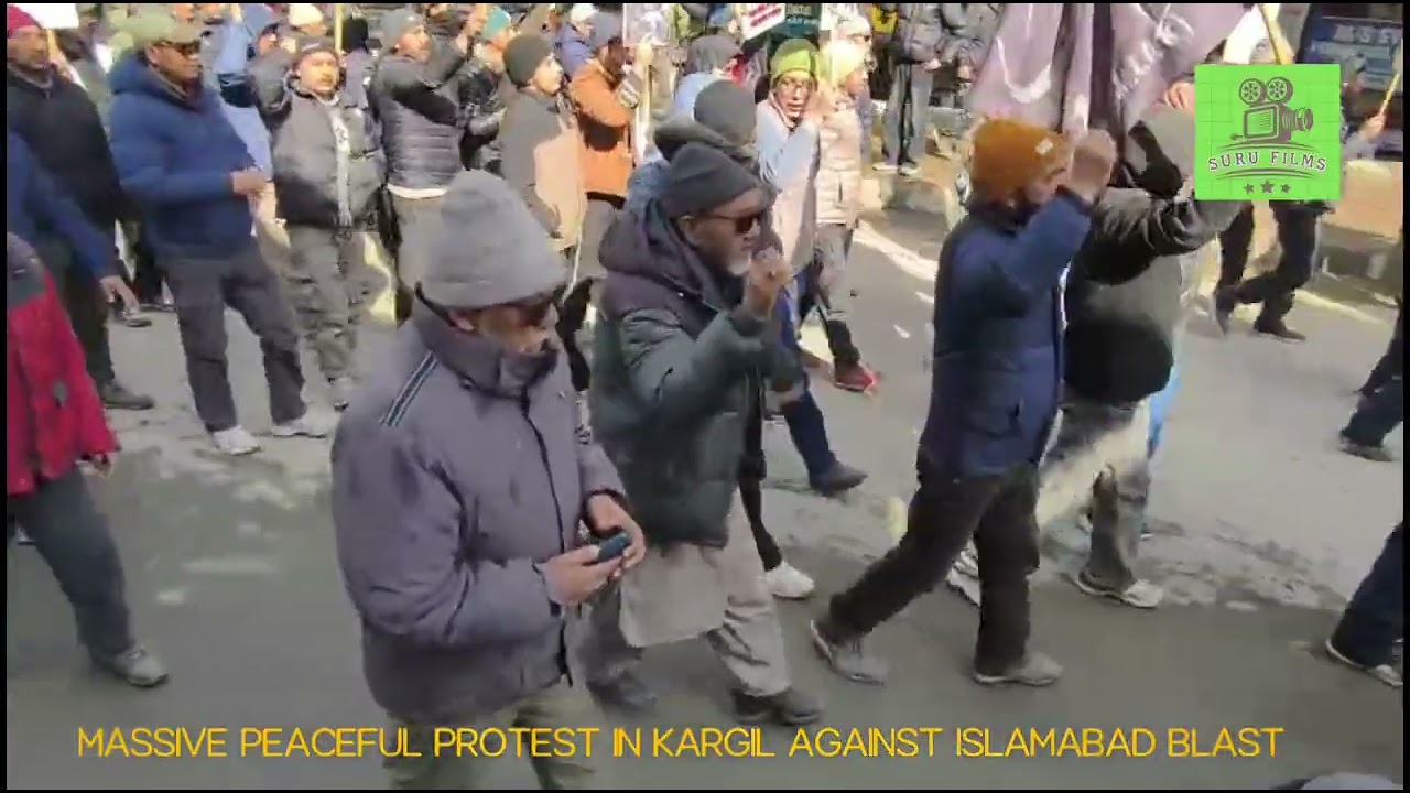 Strong condemnation of the terrorist attack on Imambargah in Islamabad & peaceful protest in Kargil 