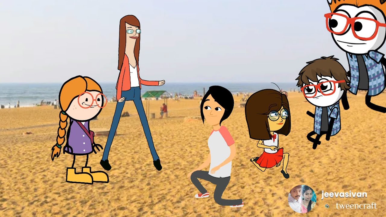 part-1125 மெரினாவில் கொக்கோ விளையாடிய நண்பர்கள் |மெரினா பீச் 😂🤣🏃‍♀️@jeevasivan#comedy #villagelife