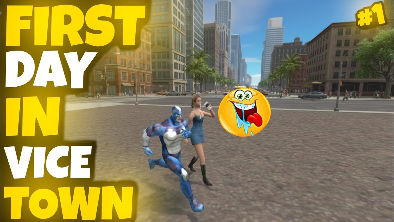 Let’s Start a New Gangster Journey in Vice Town | Rope Hero | Rope Hero Vice Town | Gameplay | #1 