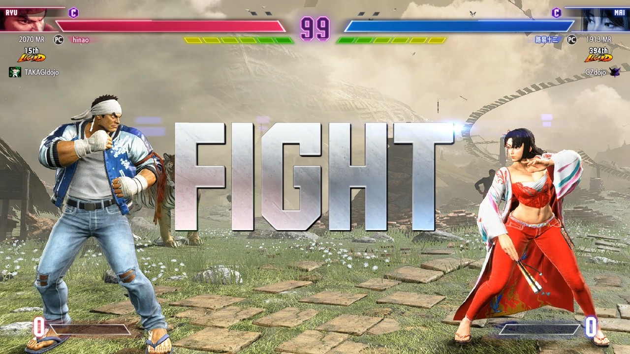 Street Fighter 6 🔥 XIAOHAI (Mai) Vs HINAO (Ryu)🔥SF6 High Level Matches!