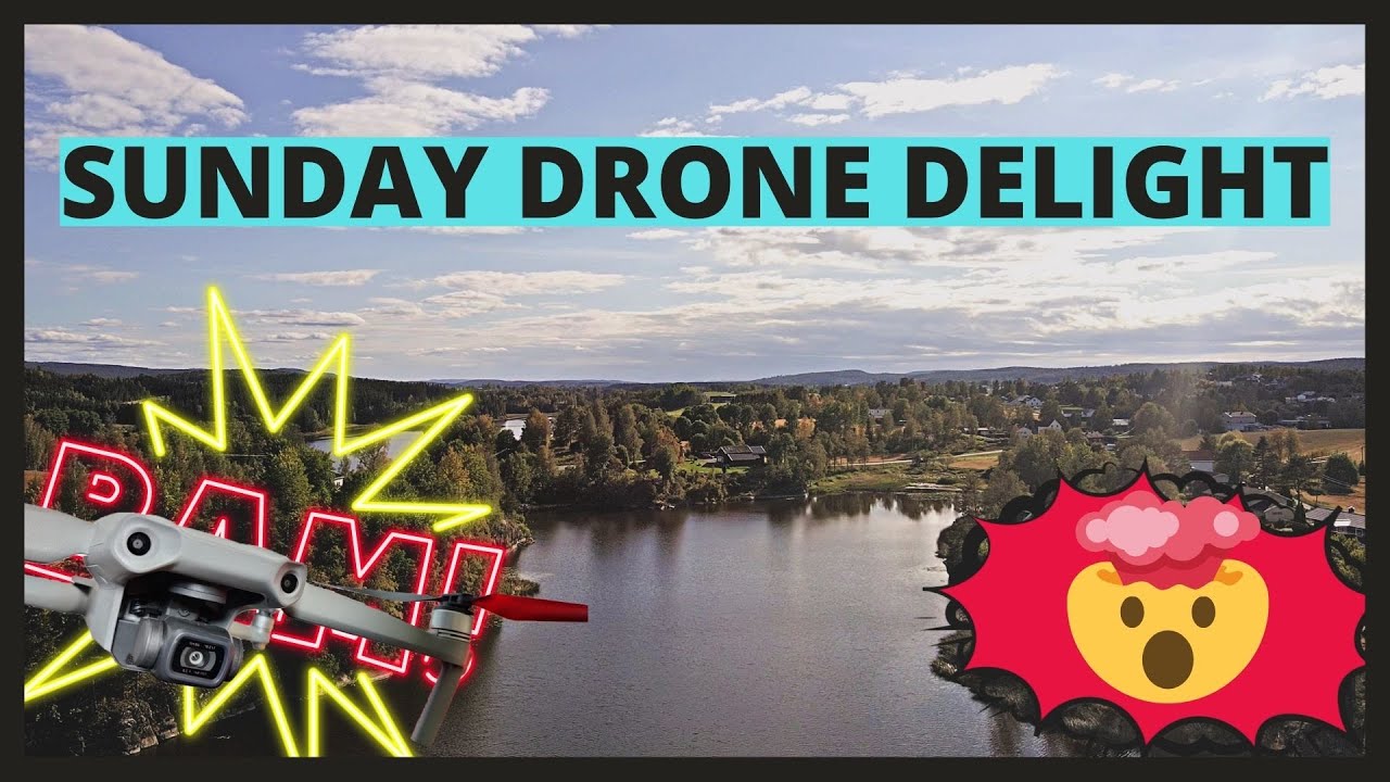 DJI Drone VS Tree | Norwegian nature #dronecrash