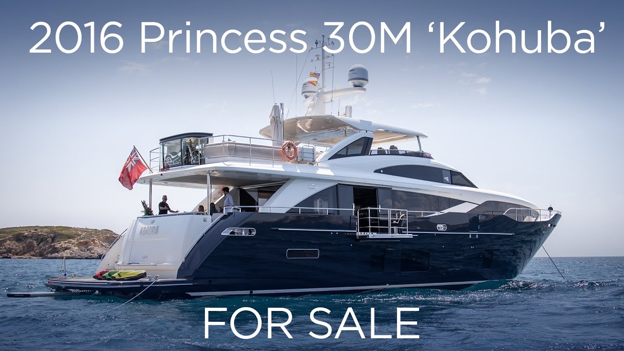 Princess 30M 'Kohuba' - SOLD