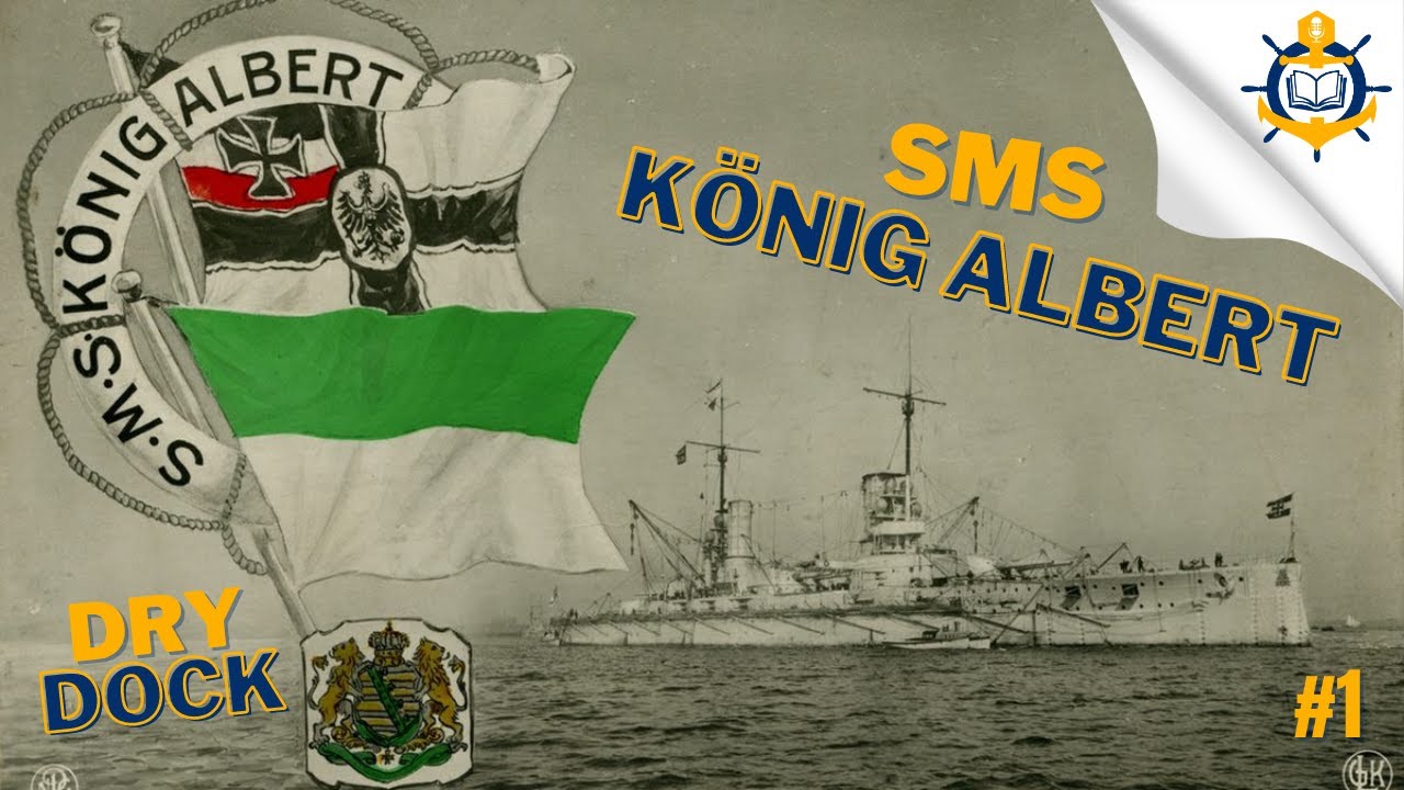 SMS K&ouml;nig Albert - Dry Dock #1