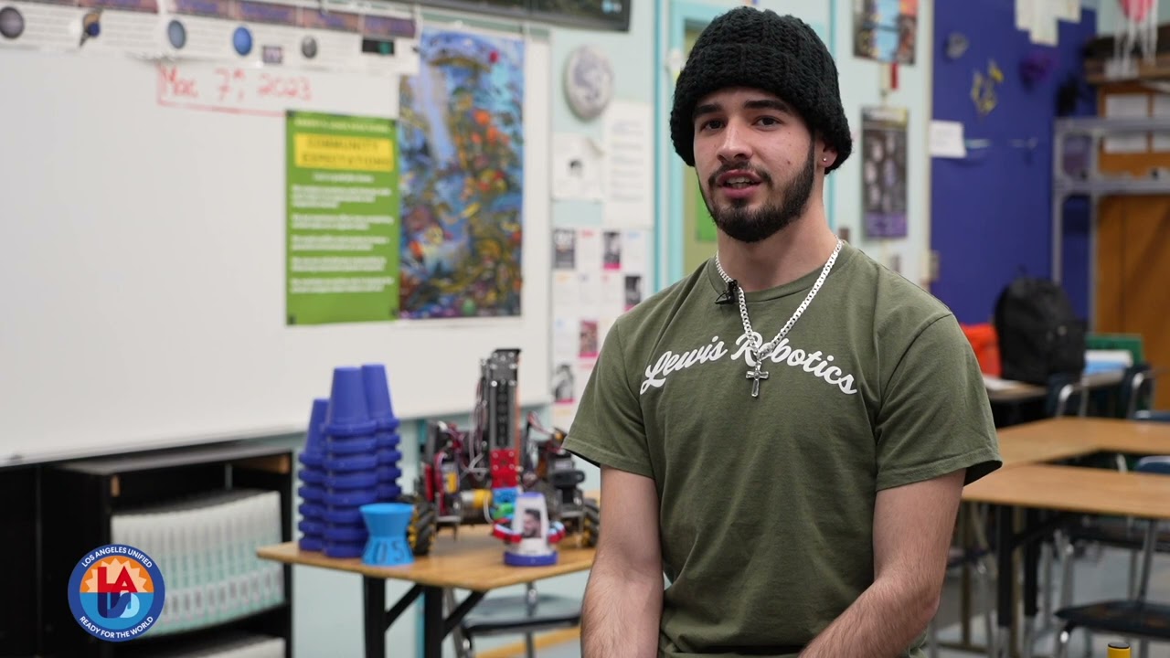 Award-Winning Robotics Team at Robert H. Lewis High School - LAUSD Region North