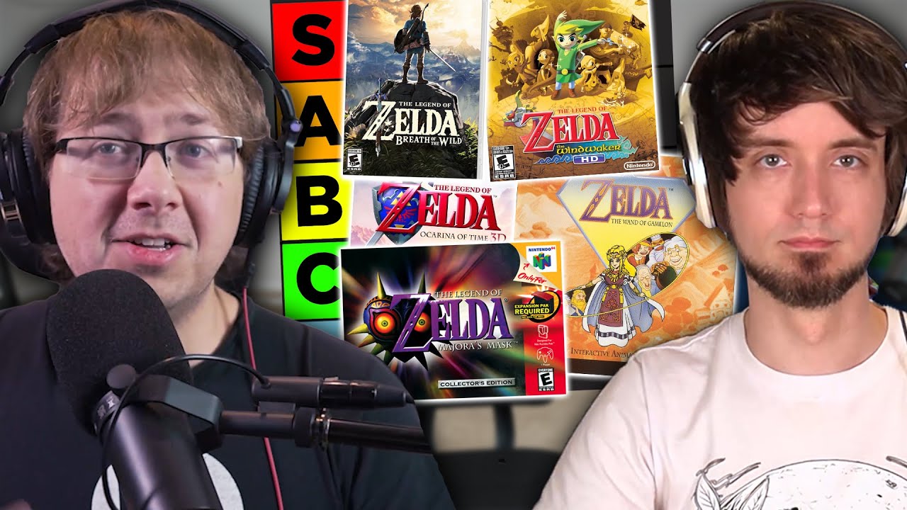 Zelda Games Tier List with PeanutButterGamer