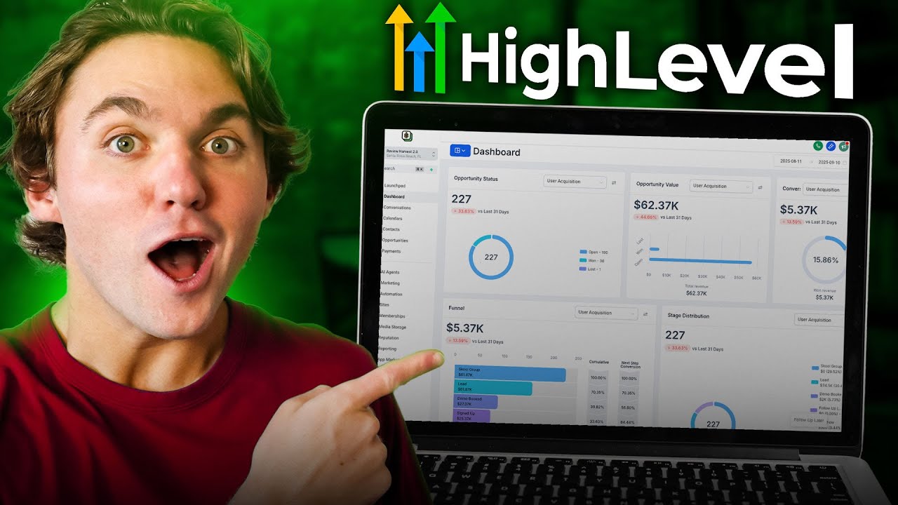 The ONLY GoHighLevel Tutorial You Need in 2026: How to Use High Level For Beginners!