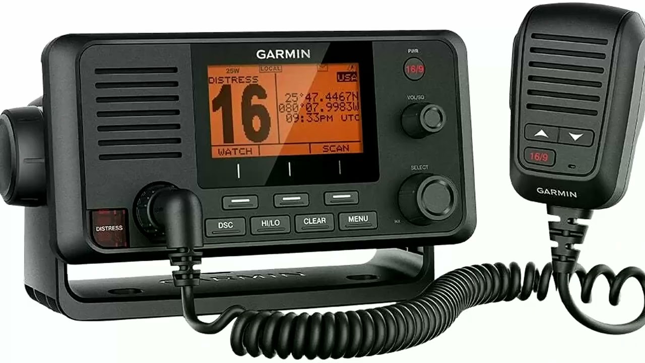 Garmin 0100209800 VHF 215 AIS Review: Slate Gray with Amp Yellow Band