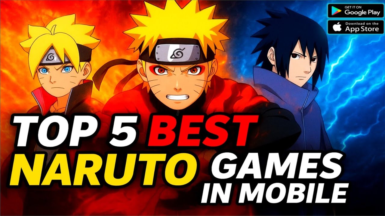 Top 5 Best Naruto Games on Mobile | Naruto & Boruto Android/iOS Games 2025