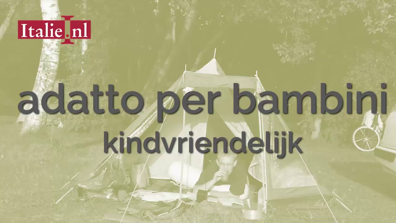 Italiaans leren - Op de camping - algemeen