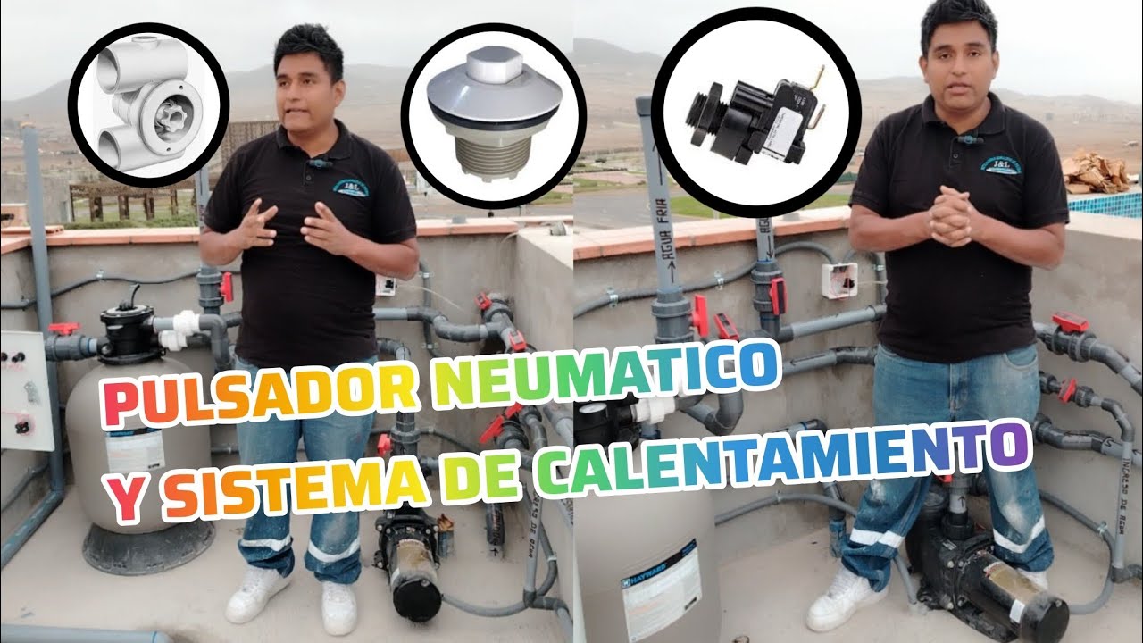 PULSADOR NEUMATICO PARA HIDROMASAJE 