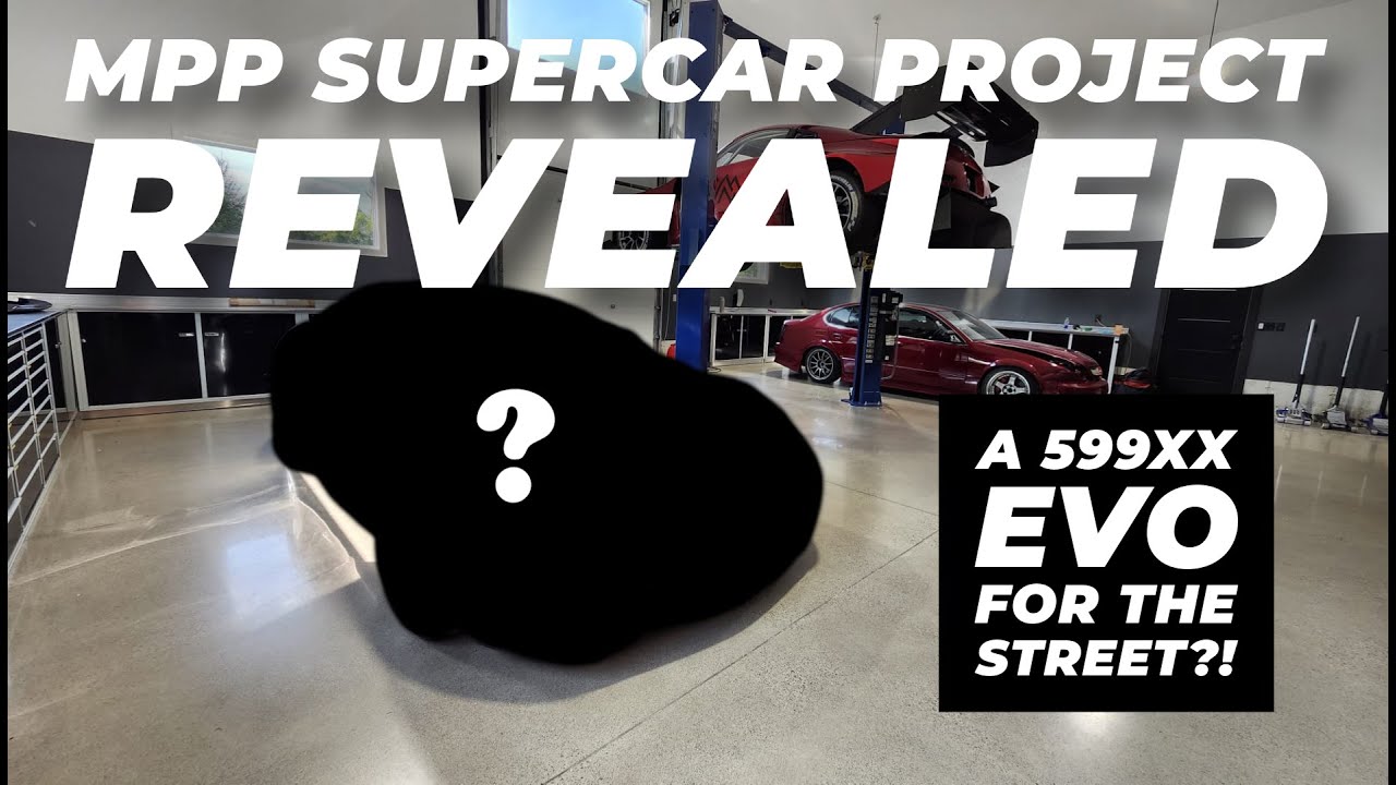 Представляем нашу первую сборку суперкара: 599XX Evo для улиц