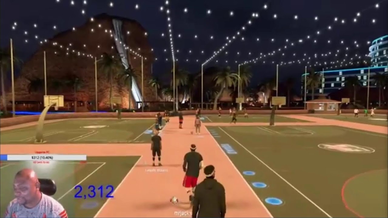 ThrowBack! NBA 2K17 Park Action!