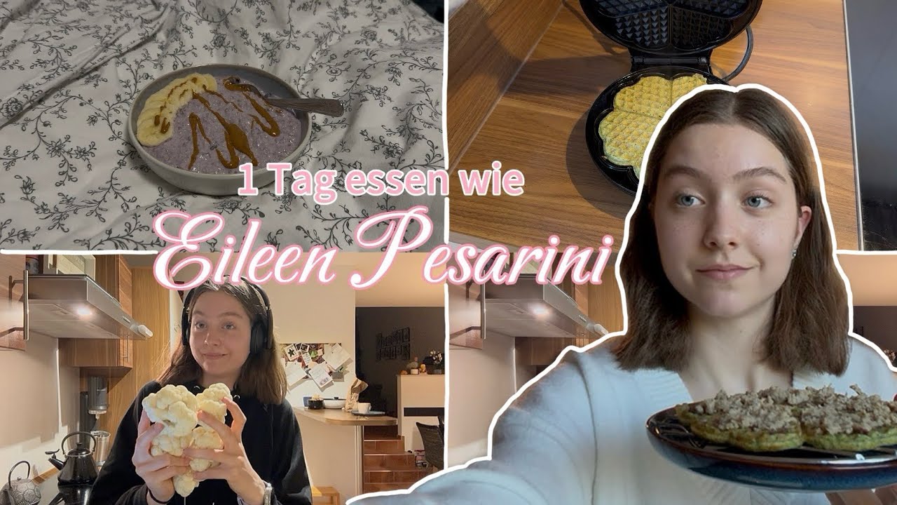 1 Tag ESSEN WIE @Eileen Pesarini✨| Miracuja