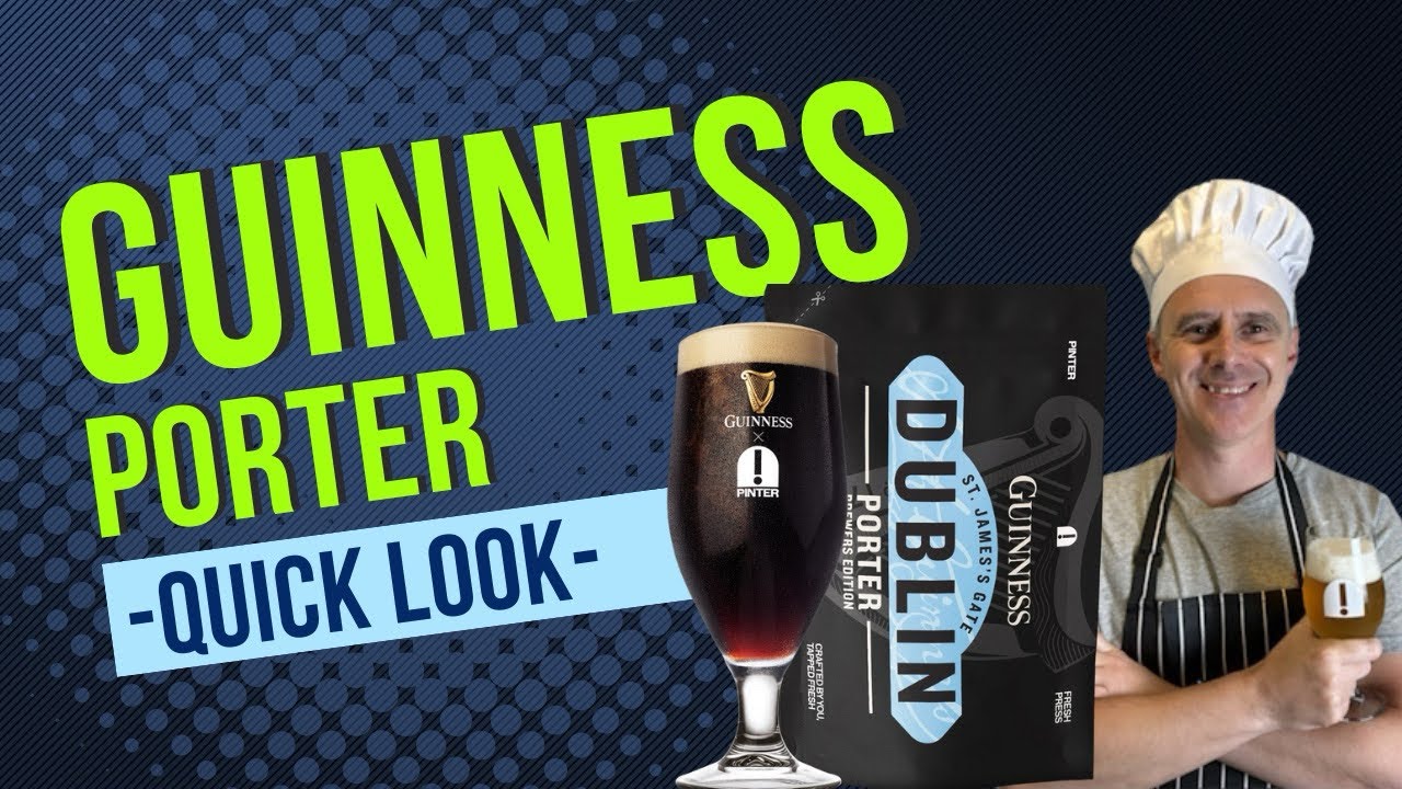 Guinness Dublin Porter in the Pinter 3! Quick Review & Taste Test 🍺