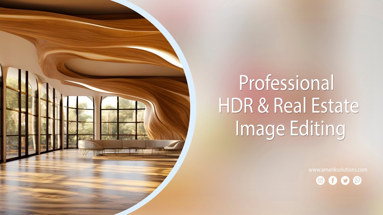 HDR & Real Estate Image Editing | Stunning Before & After | Amank Solutions