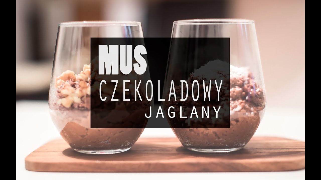 MUS CZEKOLADOWY Z KASZY JAGLANY