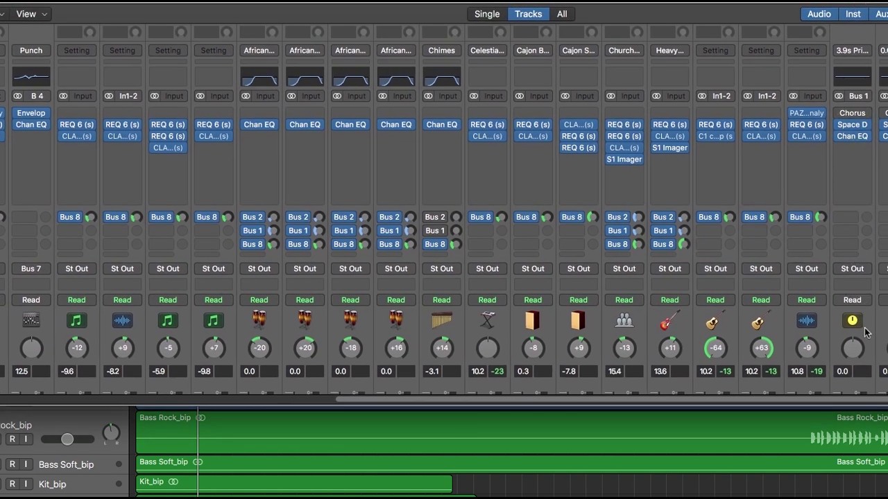 How to Turn-off/Bypass all plugins at once in Logic Pro X