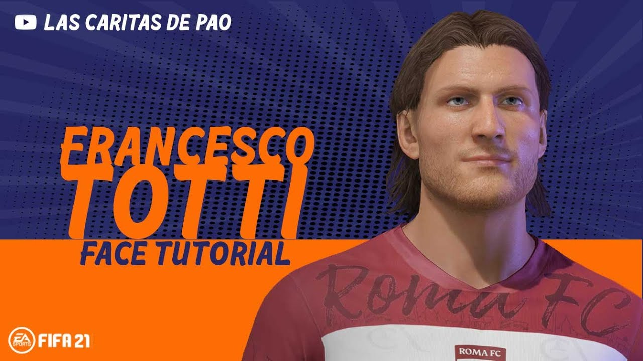 Francesco Totti face faccia FIFA 21 Lookalike | Pro Clubs | CLUBES PRO