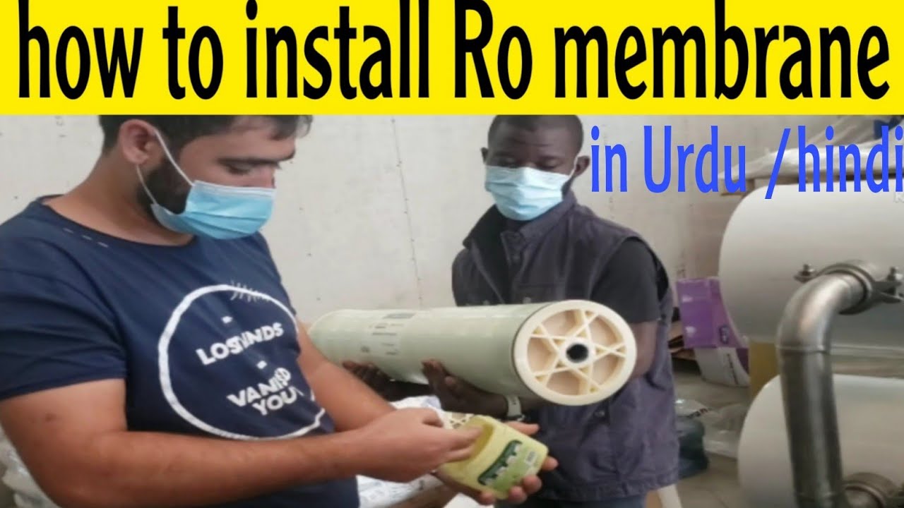 ro membrane installation/Pak water solution