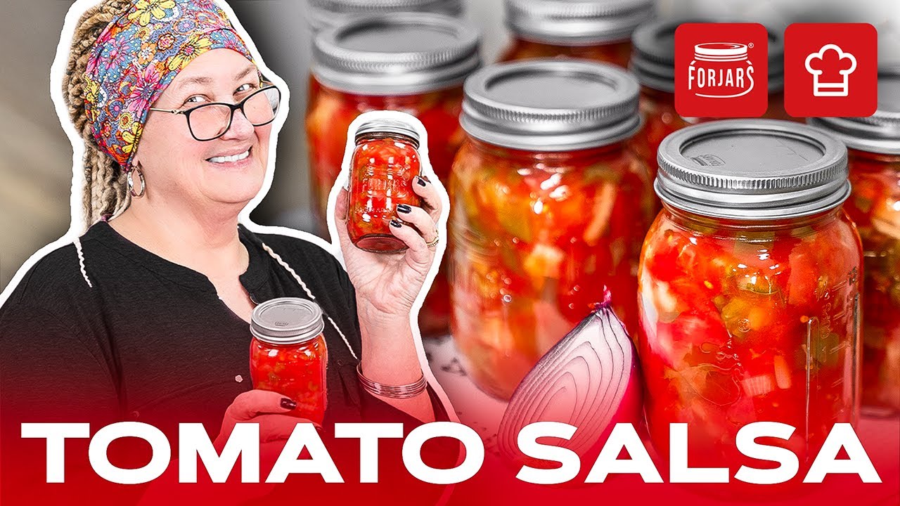 Make the FRESHEST, MOST FLAVORFUL Canned Salsa (Use THIS Method) feat. Suttonsdaze