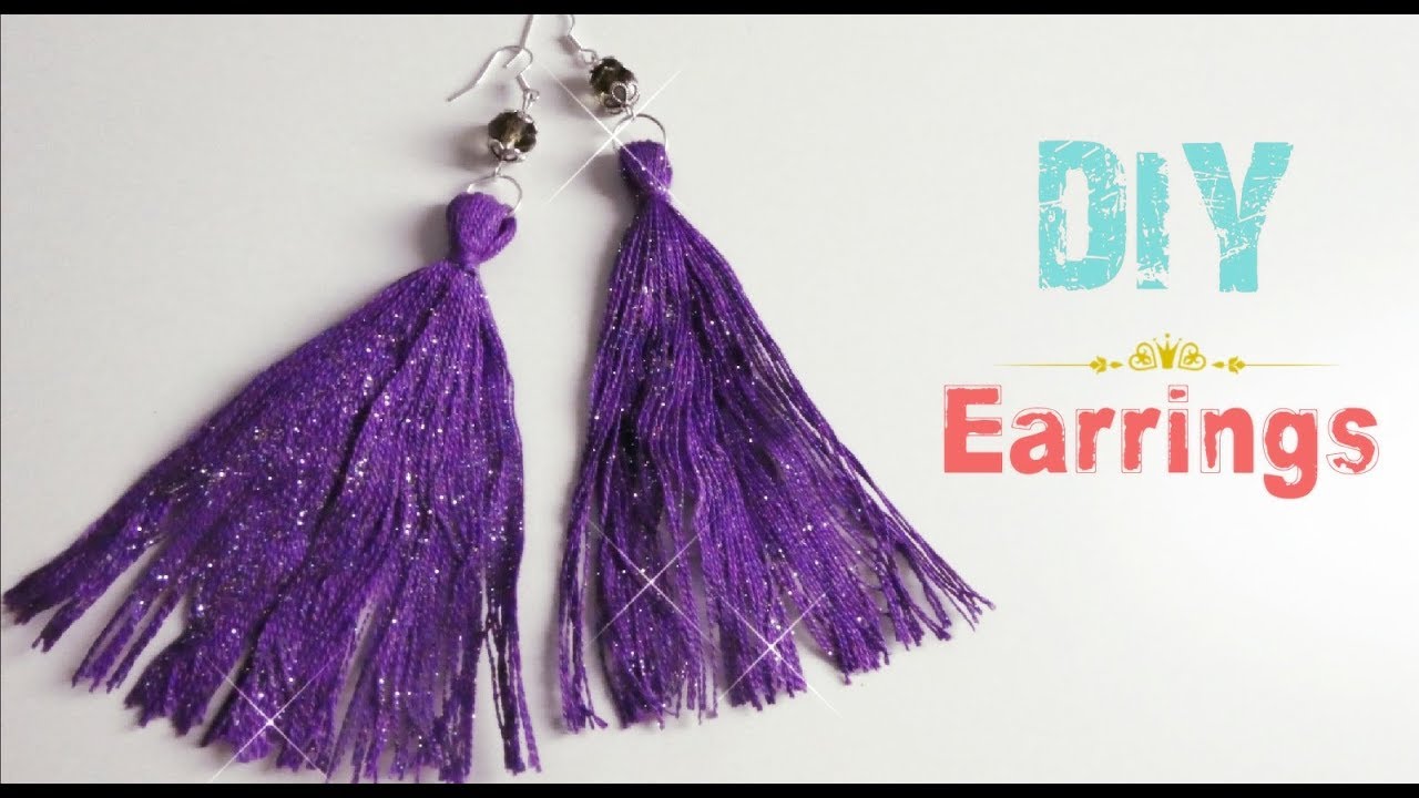 Cercei Handmade in 5 minute | How to Make Earring in 5 Minutes at Home | Step By Step | Very Easy
