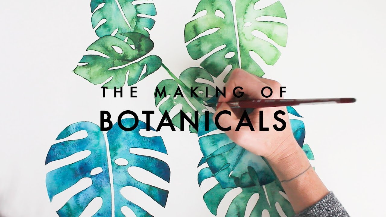 How to Watercolor x Botanicals