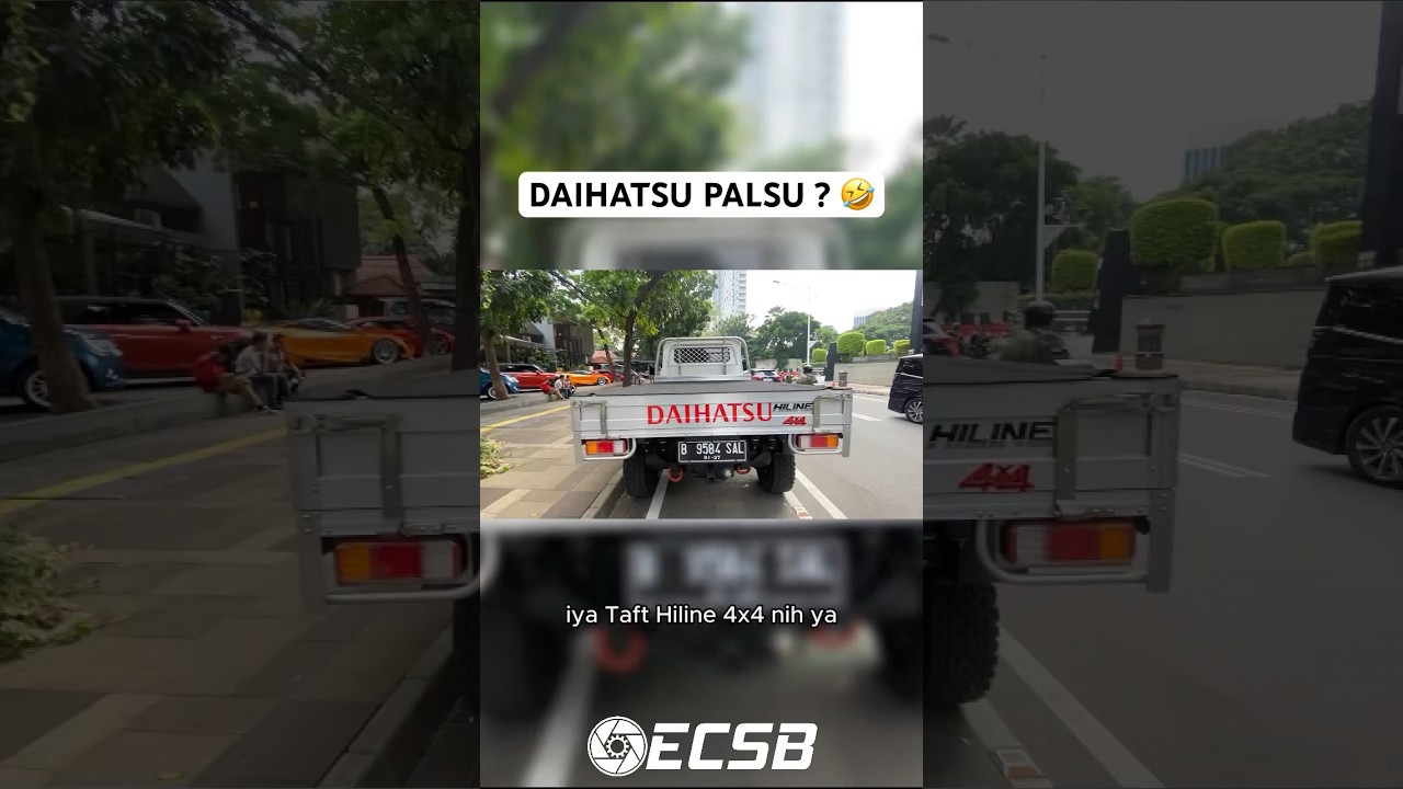 CIRI ORANG KAYA MERENDAH? 🤣 (Mercedes Benz G Class Pickup Indonesia) #ecsb #shorts