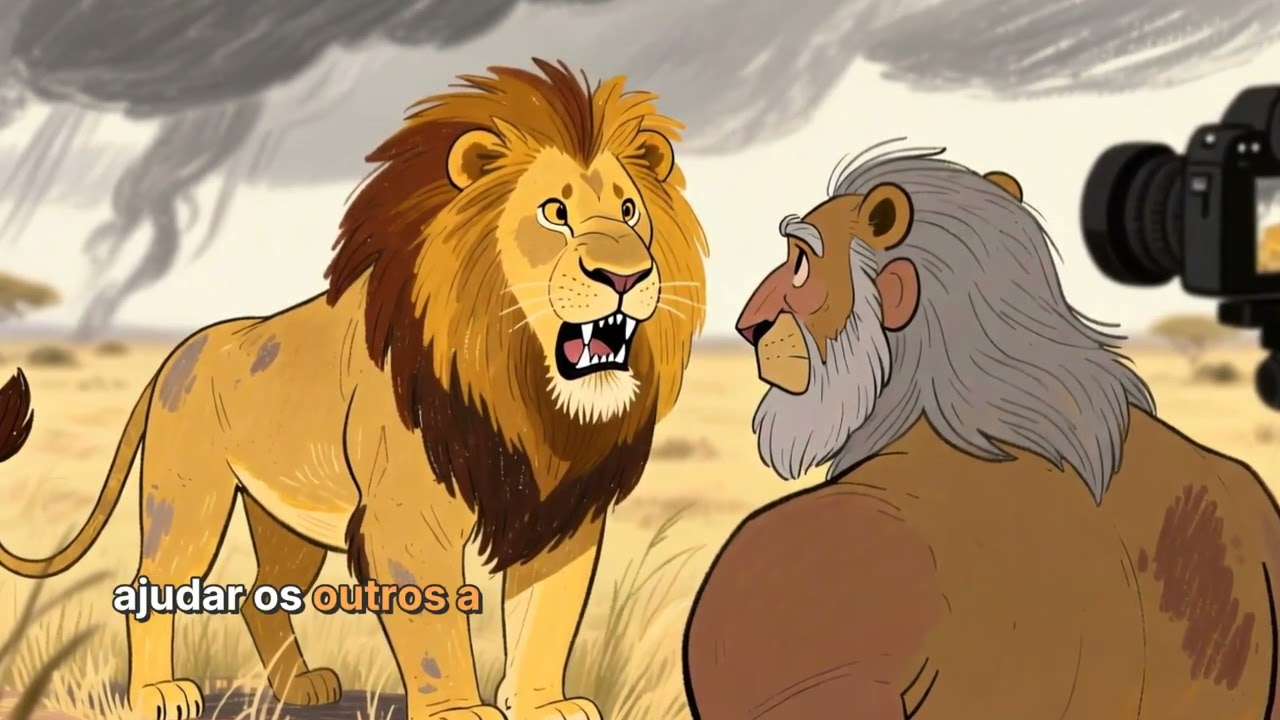 Leo, o Leão que Superou a Vergonha