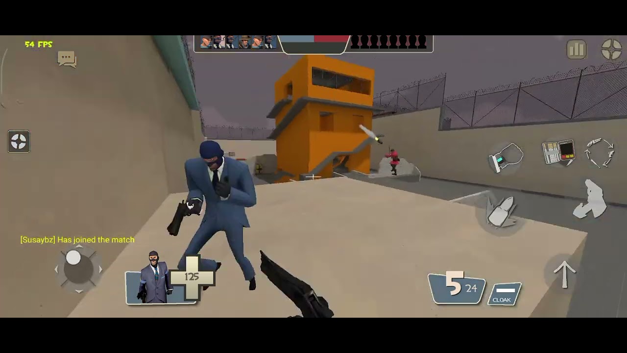 Tf2mr (Gun)spy gameplay 